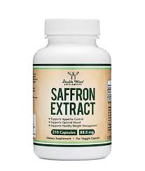 Saffron Extract/ Екстракт от шафран, 210 капсули Double Wood