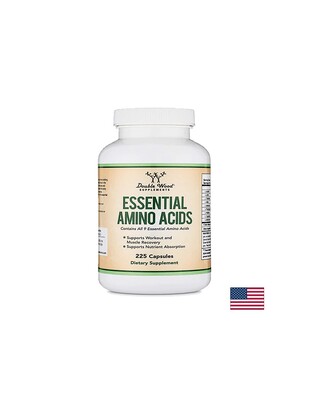 Essential amino acids - Есенциални аминокиселини x 225 капсули Double Wood