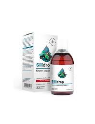 Грижа за косата, кожата и ноктите - Органичен Силиций - Silidrop, 5 mg х 500 ml Aura Herbals