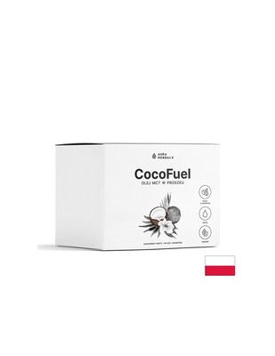 MCT масло на прах Енергия и метаболитна подкрепа 30 сашета Aura Herbals