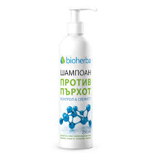 Шампоан против пърхот контрол и свежест 250мл Биохерба