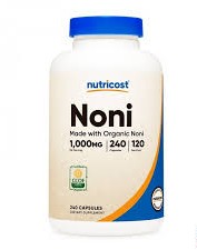 Имунитет - Нoни плод, 500 mg x 240 капсули Nutricost