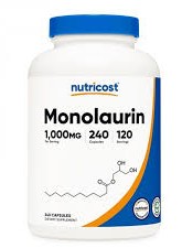 Имунитет, защита от инфекции - Монолаурин, 500 mg х 240 капсули