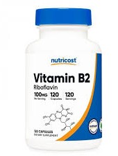 Клетъчна енергия и тонус - Витамин В2 (рибофлавин), 100 mg х 120 капсули