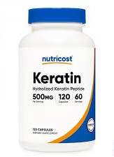 Коса, кожа, нокти - Кератин (хидролизирани кератинови пептитиди), 250 mg х 120 капсули