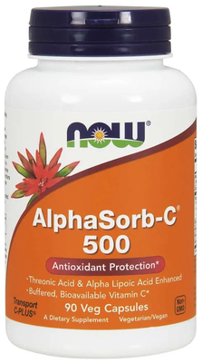 Alphasorb-C 1000 mg (Буфериран Витамин C) x 120 таблетки