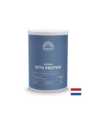 Веган Кето протеинов шейк - грах, ориз, MCT, 350 g прах Mattisson Healthstyle