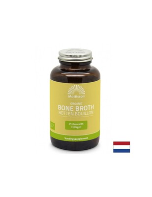 Телешки костен бульон Био, 180 капсули Mattisson Healthstyle