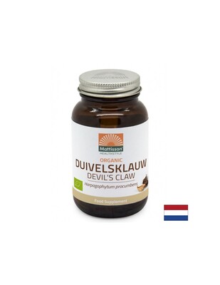 Подкрепа за ставите - Дяволски нокът, 120 капсули Mattisson HealthStyle