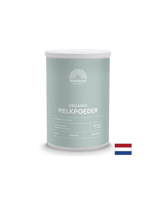 Обезмаслено мляко Био 450 g прах Mattisson HealthStyle