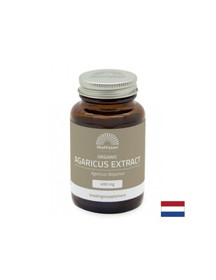 Имунитет Агарикус БИО екстракт 400 mg х 60 капсули Mattisson HealthStyle