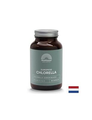 Детоксикация - Хлорела (Европейска), 90 капсули  Mattisson HealthStyle