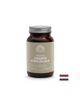 Силен имунитет и защита от вируси - Черен кимион (масло), 90 капсули  Mattisson HealthStyle