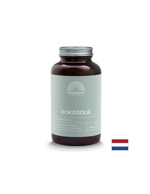 Кокосово масло 1000 mg х 120 капсули Mattisson HealthStyle