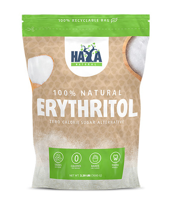 100% Natural Erythritol 1.000 кг Haya Labs