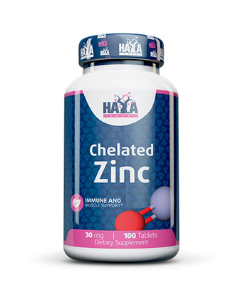 Zinc Bisglycinate 30 мг х 100 таблетки Haya Labs