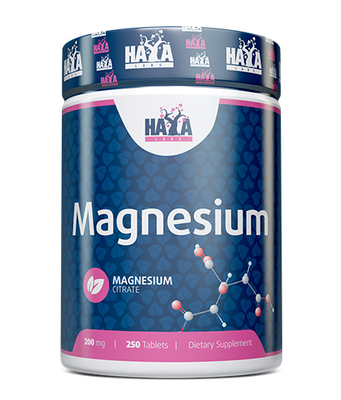 Magnesium Citrate 200 mg x 250 табл. Haya Labs