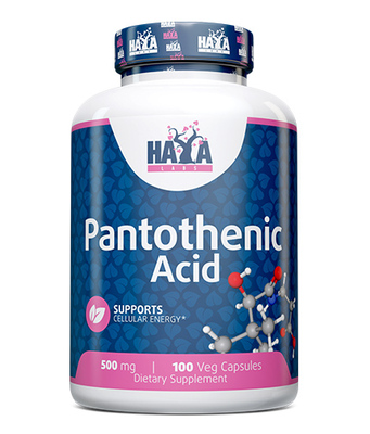 Pantothenic Acid 500  мг х 100 капсули