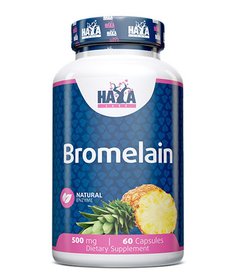 Bromelain 500 mg x 60 Caps Haya Labs