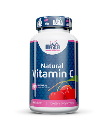 Natural Vitamin C from Acerola Fruit  х 60  капсули Haya Labs
