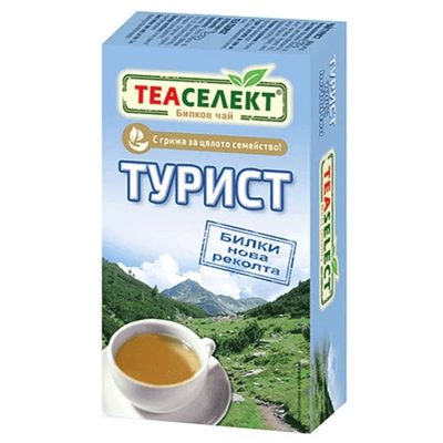 Чай Турист филтър х 20 броя Теаселект