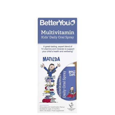 BetterYou Мултивит за деца 1+ година спрей с вкус на шоколад 25мл