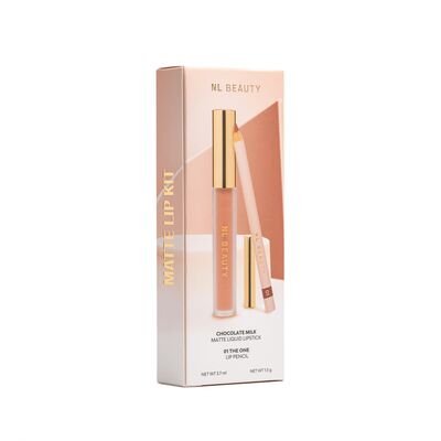 NL BEAUTY К-Т MATTE ЧЕРВИЛО CHOC MILK И МОЛИВ 01