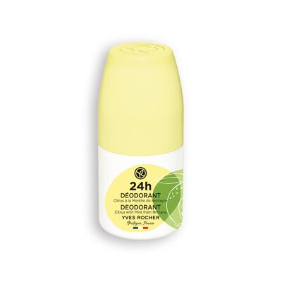 Yves Rocher Bain Nature 24H Део рол-он лимон и мента 50мл