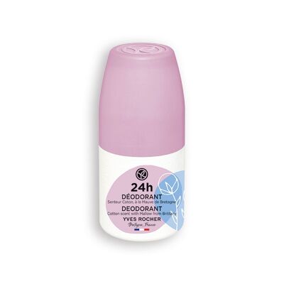 Yves Rocher Bain Nature 24H Део рол-он памук 50мл