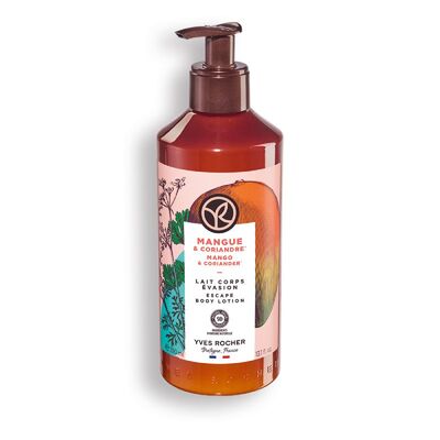 Yves Rocher Ben Nature Мляко за тяло манго и кориандър 390мл
