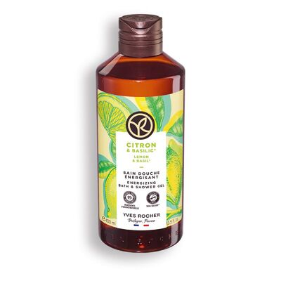Yves Rocher Bain Nature Душ гел лимон и босилек 400мл
