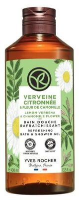 Yves Rocher Bain Nature Душ гел лимонова върбинка и лайка 400мл