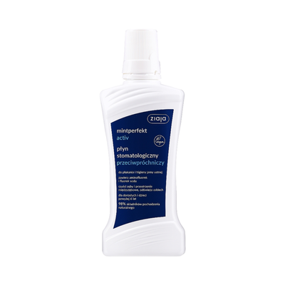 Вода за уста против кариеси ZIAJA MINTPERFECT ACTIVE 500 ml
