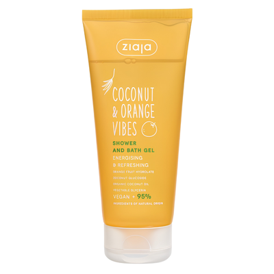 Душ гел ZIAJA COCONUT & ORANGE VIBES 200 ml