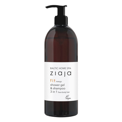 Душ гел и Шампоан 3 в 1 ZIAJA BALTIC HOME SPA FIT 500ml (коса, лице и тяло)