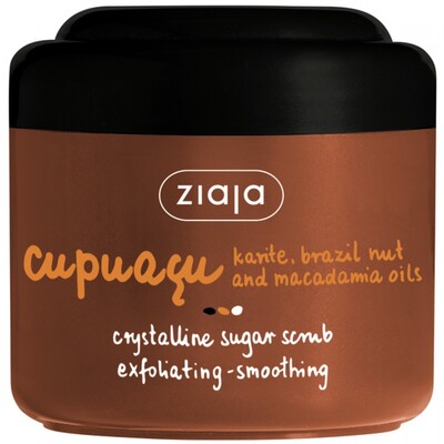Захарен пилинг  тяло КУПУАСУ ZIAJA 200 ml