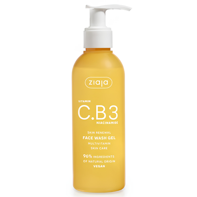 Измивен гел за лице с витамин  C ZIAJA 190ml