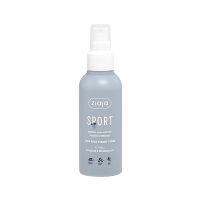 Тонер за лице и тяло ZIAJA SPORT AQUA 120 ml