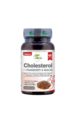 Cholesterol + Cranberry & Niacin | Холестерол LDL GREWIA